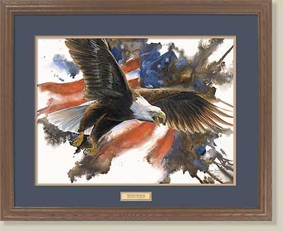 Freedom Flight Bald Eagle by Janene Grende - Click Image to Close